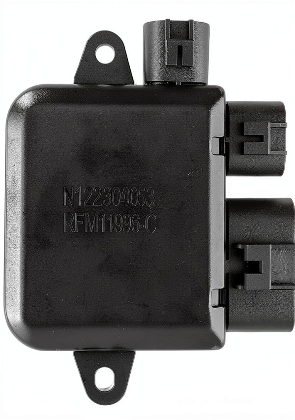 Mazda 6 Engine Fan Control Module A-Premium Plastic Steel-3
