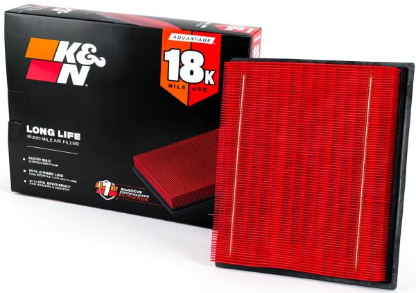 K&N Advantage Plus Air Filter for Cars-0