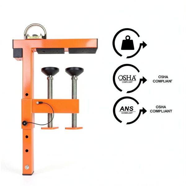 Fall Protection FHFallArrest Parapet Anchor, Fits Walls to 15" Thick-5