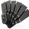 Roof Safety Anchor 6 Pack Hitch Clip by DIYIIRON Heavy‑Duty Black-0