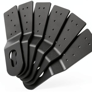 Roof Safety Anchor 6 Pack Hitch Clip by DIYIIRON Heavy‑Duty Black-0
