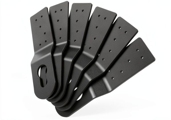 Roof Safety Anchor 6 Pack Hitch Clip by DIYIIRON Heavy‑Duty Black-0