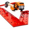 Roof Anchor 2 Pack Reusable D‑Ring Bracket by WOPPLXY Red 14‑inch-4