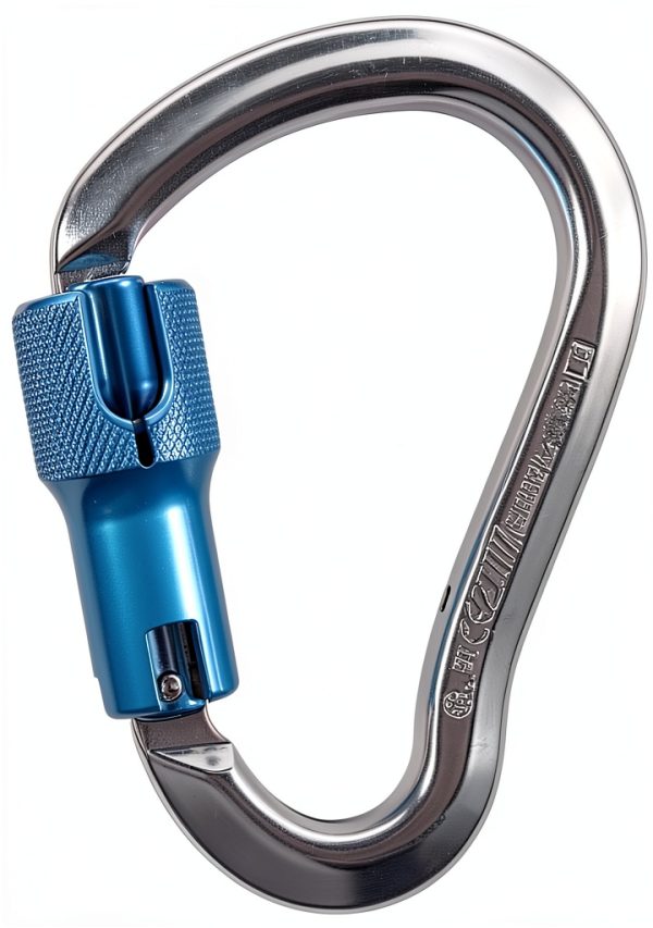 Aluminum Carabiner WestFall Pro 7435 4.6 inch D-Shape Auto Twist Lock-1