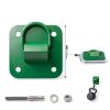 D Ring Anchor Plate by MooxHAI Reusable Steel D-Ring 5,000lb Capacity-1