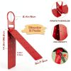 Roof Anchor 2 Pack Reusable D‑Ring Bracket by WOPPLXY Red 14‑inch-1