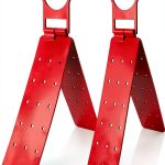 Roof Anchor 2 Pack Reusable D‑Ring Bracket by WOPPLXY Red 14‑inch-0