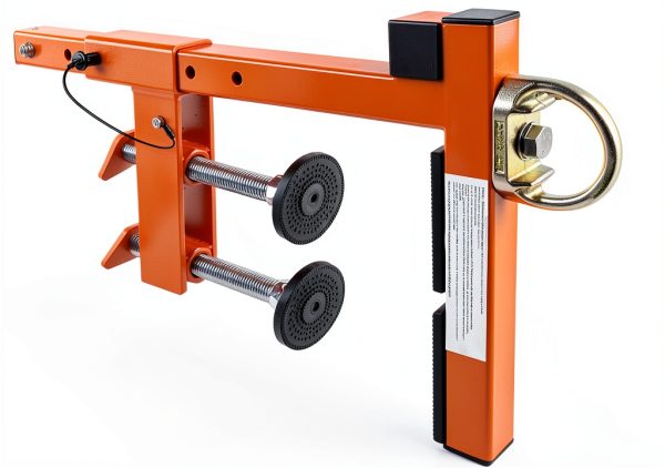 Fall Protection FHFallArrest Parapet Anchor, Fits Walls to 15" Thick-0