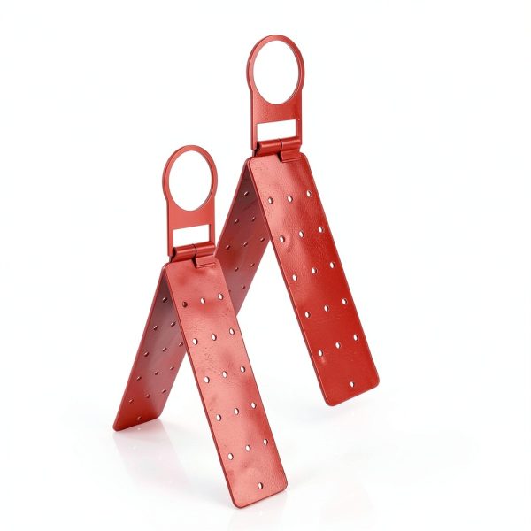 Roof Anchor 2 Pack Reusable D‑Ring Bracket by WOPPLXY Red 14‑inch-6