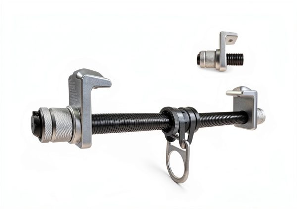 Frontline ST18AH Aluminum I-Beam Slider Anchor No-Tool Install-3