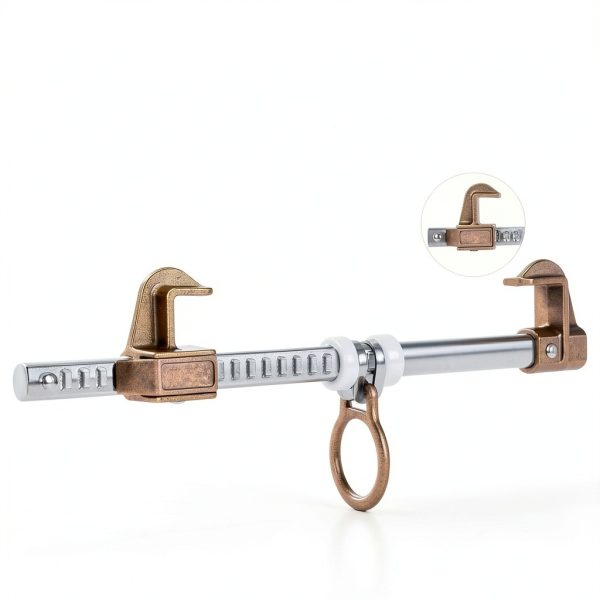 Aluminum Sliding Beam Anchor Powhorse 3.5‑14″ Flange ANSI OSHA-2