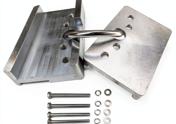 2-Way Standing Seam Roof Anchor Clamp Getanye 5000lb Alloy Steel-4