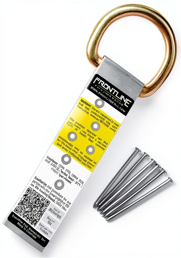 Frontline Roof Anchor ROSU01SS Stainless Steel 5,000 lb Clip-0