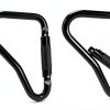 25kN Large Aluminum Auto Locking Ladder Hook SEPEAK Black D‑Shape Clip-1