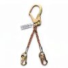 Rebar Positioning Chain Assembly FHFallArrest Swivel SelfLocking Hooks-5