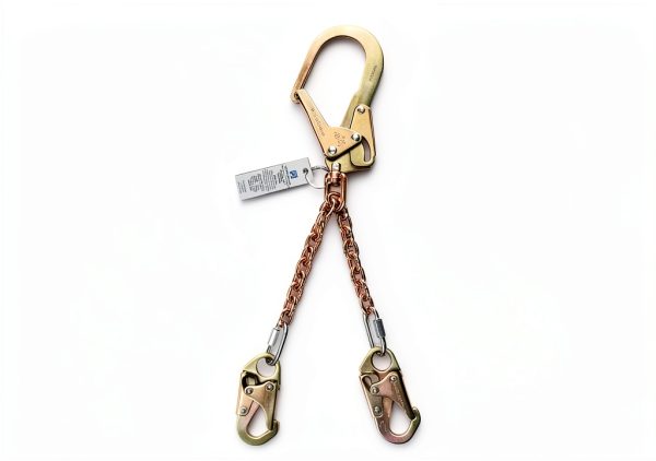 Rebar Positioning Chain Assembly FHFallArrest Swivel SelfLocking Hooks-5