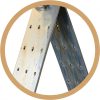Fall Protection AFP Roof Anchor Bracket Steel D Ring Pack of 5-4