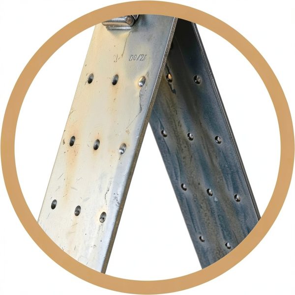 Fall Protection AFP Roof Anchor Bracket Steel D Ring Pack of 5-4