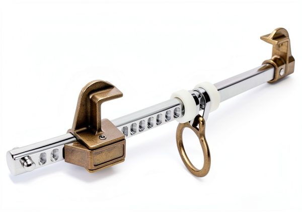 Aluminum Sliding Beam Anchor Powhorse 3.5‑14″ Flange ANSI OSHA-0