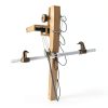 Aluminum Sliding Beam Anchor Powhorse 3.5‑14″ Flange ANSI OSHA-3
