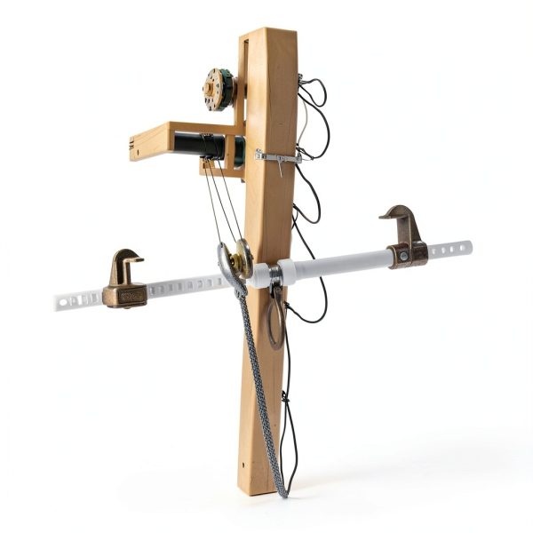 Aluminum Sliding Beam Anchor Powhorse 3.5‑14″ Flange ANSI OSHA-3