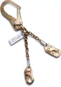 Rebar Positioning Chain Assembly FHFallArrest Swivel SelfLocking Hooks-0