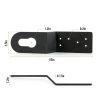 Permanent Roof Anchors GGTE Aluminum Alloy 4-Pack Fall Protection Clip-1