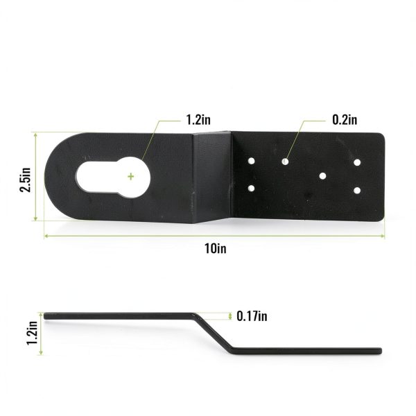 Permanent Roof Anchors GGTE Aluminum Alloy 4-Pack Fall Protection Clip-1