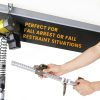 Aluminum Sliding Beam Anchor Powhorse 3.5‑14″ Flange ANSI OSHA-5